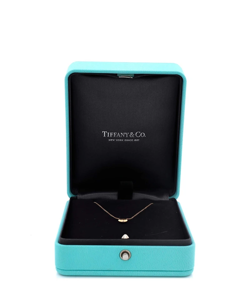 Pre-Owned Tiffany & Co Elsa Peretti Bean Pendant Necklace