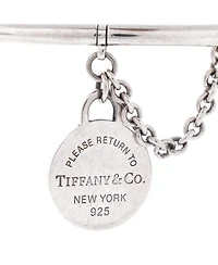 Pre-Owned Tiffany & Co Return to Tiffany Chain Bangle Bracelet