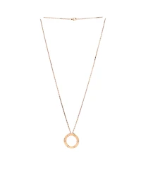 Pre-Owned Cartier 3 Diamonds Love Pendant Necklace