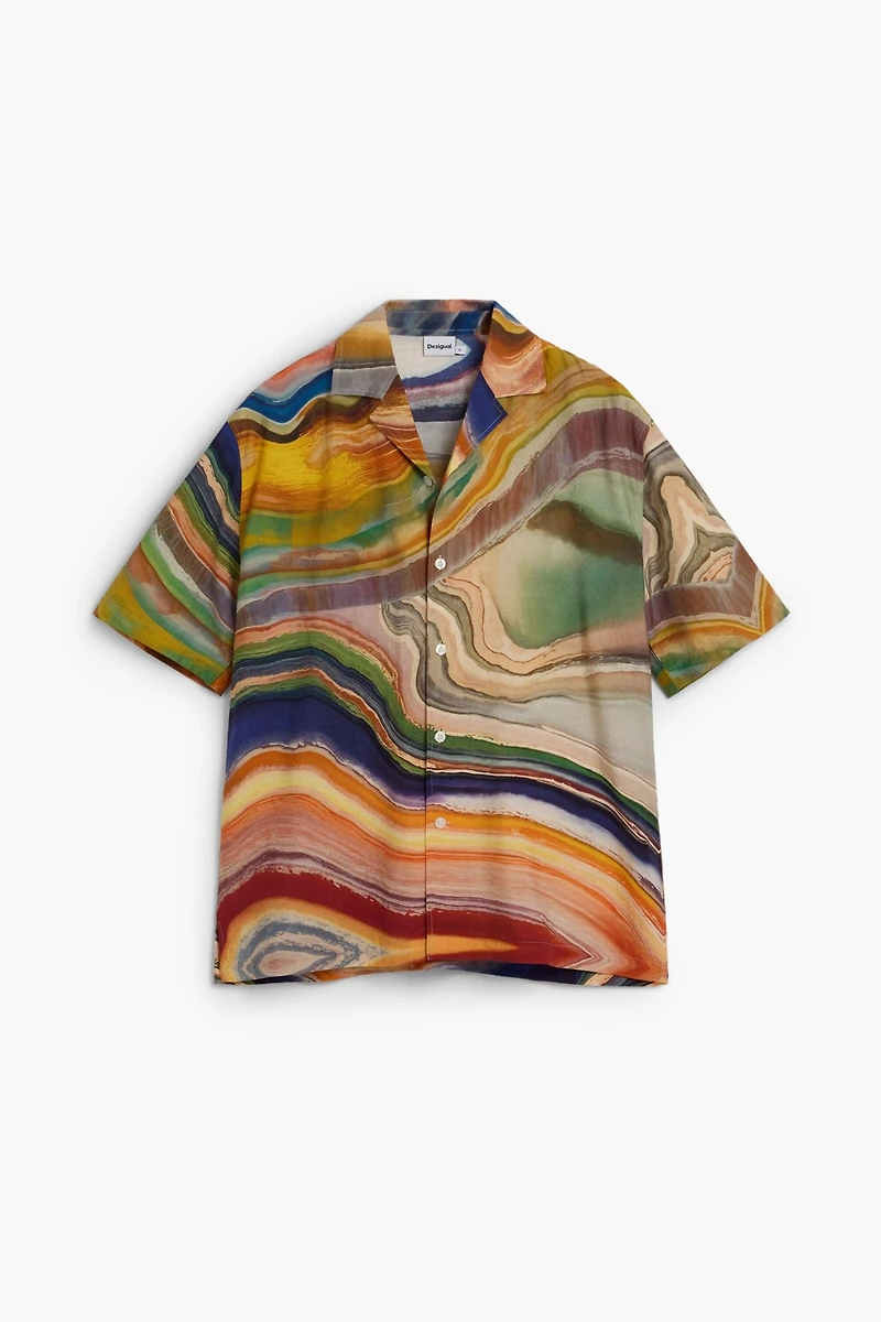Desigual Men's Abstract print shirt