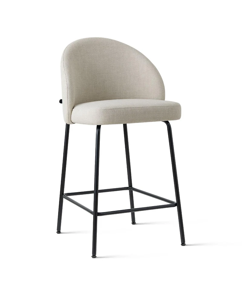 Maison Boucle Set of 3 Counter Stools, 26-Inch Seat Height, for Kitchen Island