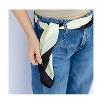 Headbands of Hope Women's Satin Abstract Line Headscarf