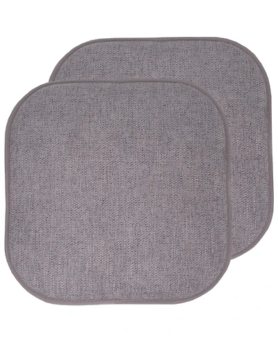 Gnuadz 2 Pack Chair Cushion Memory Foam Pads Non Skid Rubber Seat Cover