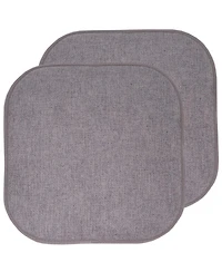 Gnuadz 2 Pack Chair Cushion Memory Foam Pads Non Skid Rubber Seat Cover