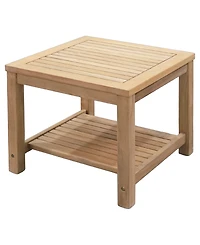 Bristol 17.75" Wood Side Table, Created for Macy's