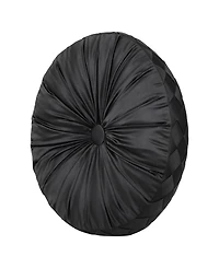 Five Queens Court Harriman Tufted Round Decorative Pillow, 15" x 15"