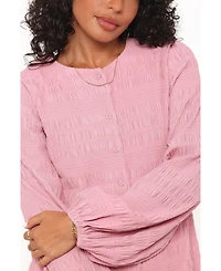 Petal and Pup Women's Amaya Long Sleeve Mini Dress