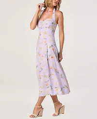 Astr the Label Women's Sweetheart Halter Neck Dress