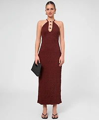 Rachel Roy Women's Aitana Crochet Midi Dress