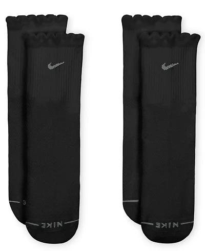 Nike Men's Everyday Elevated Mid-Crew Socks, 2-Pack