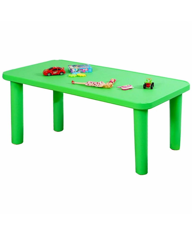 Sugift Kids Portable Plastic Activity Table for Home and School