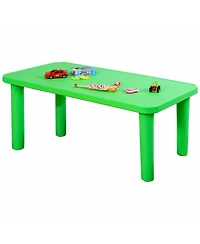 Sugift Kids Portable Plastic Activity Table for Home and School