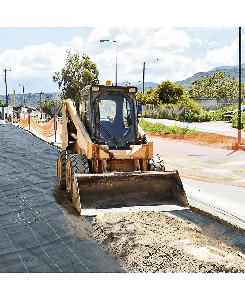 Sugift Geotextile Fabric, 12.5 x 50 ft, Heavy Duty Driveway Drain Cloth