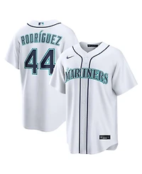 Nike Men's Julio Rodriguez White Seattle Mariners Home Replica Jersey
