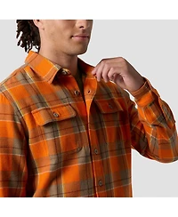 Backcountry Men's Venture Midweight Flannel Shirt Button-Down Long-Sleeve Shirts