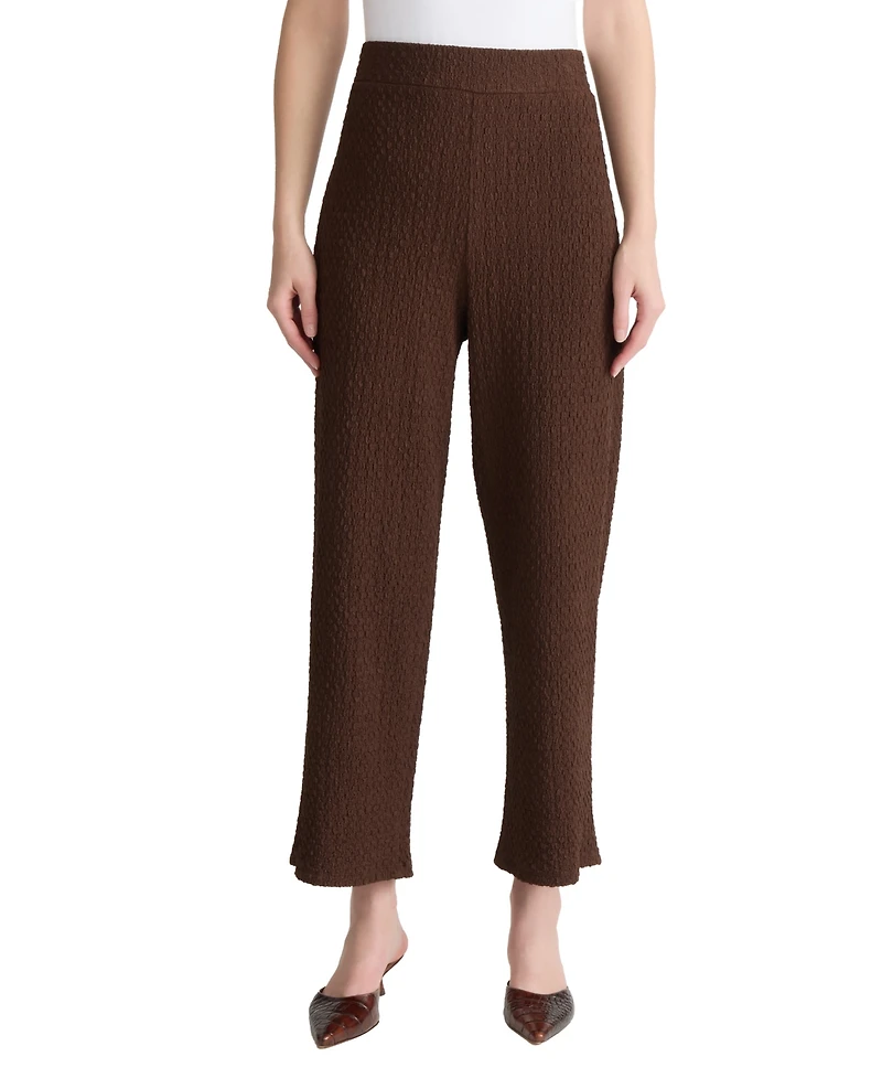 Jones New York Women's Mid Rise Wide Leg Pants