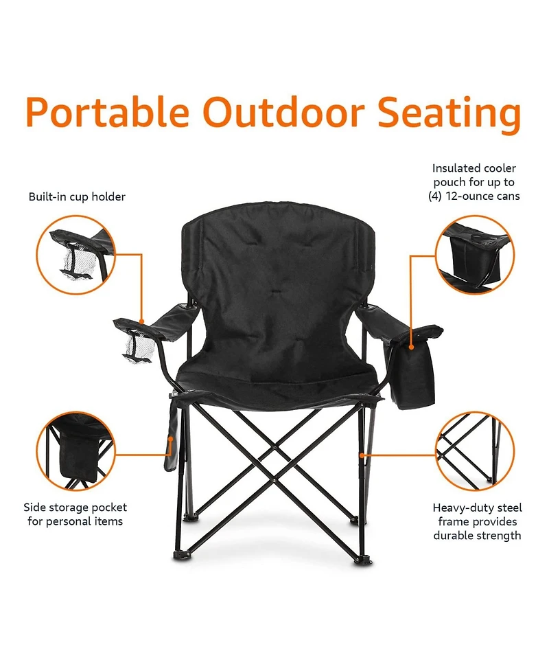 Gnuadz Camping Chair Padded Outdoor leisure equipment