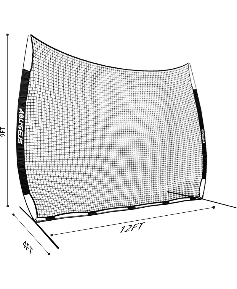 Aoligeijs Sports Barrier Net,Sports Net,Barricade Backstop Net,Perfect for Baseball,Softball,Soccer, Basketball,Lacrosse