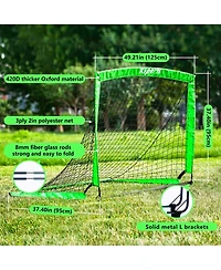 Ksports Squad Outdoor Portable Soccer Goal Set Kids Training Equipment, 4 x 3