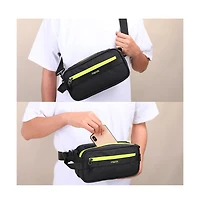 Aoligeijs Waterproof Bike Handlebar Bag with Shoulder Strap, Bicycle Front Storage Pouch for Commuting Cycling Travel