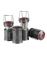 Gnuadz 4 Pack Led Camping Lantern Flashlight Light Hurricane Emergency 300 lumens