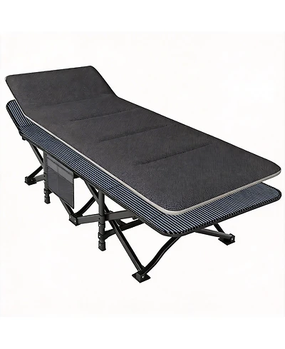 Camping Folding Bed Tent Portable Sleeping Outdoor Office 450Lbs Camping Outdoor Recreation Gear