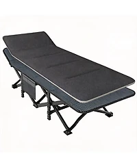 Camping Folding Bed Tent Portable Sleeping Outdoor Office 450Lbs Camping Outdoor Recreation Gear