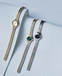 Calvin Klein Women's Ck Contemporary Two Tone Stainless Steel Bracelet Watch, 18mm