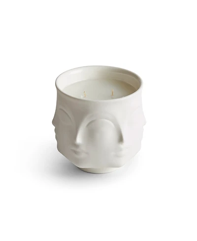 Jonathan Adler Muse Blanc 5" Ceramic Candle