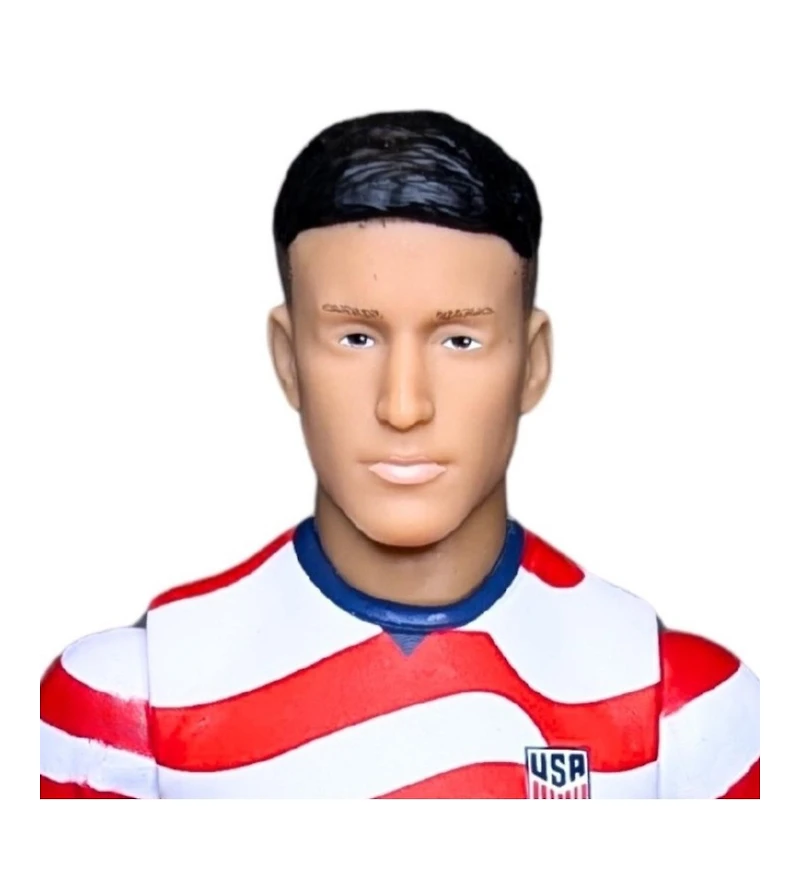 Banbo Toys Sockers 2026 Usmnt Alejandro Zendejas 8" Collectible Soccer Action Figure