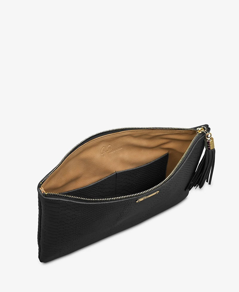 GiGi New York Uber Leather Clutch