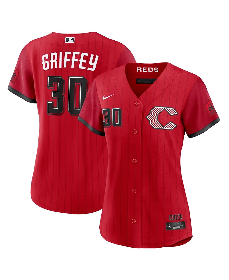 Nike Women's Ken Griffey Jr. Red Cincinnati Reds 2026 City Connect Stadium Jersey