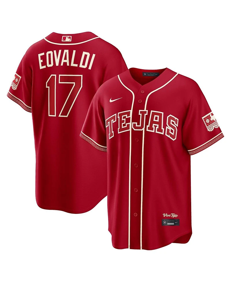 Nike Men's Nathan Eovaldi Red Texas Rangers 2026 City Connect Stadium Jersey