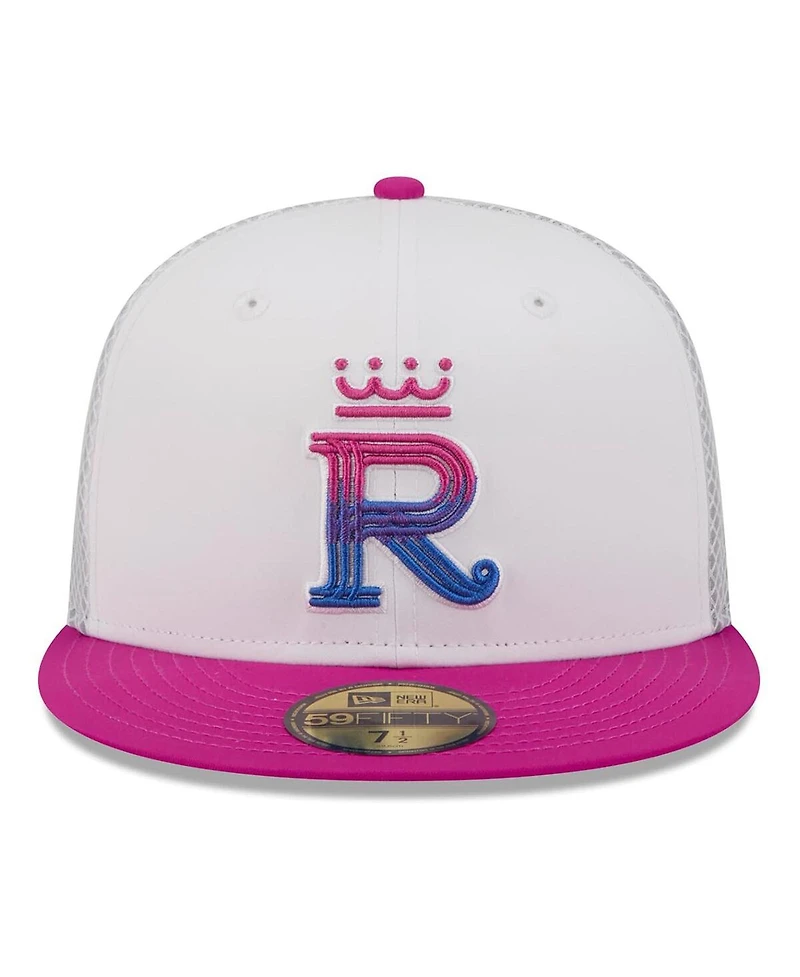 New Era Men's Black Kansas City Royals 2026 Connect Batting Practice 59FIFTY Fitted Hat