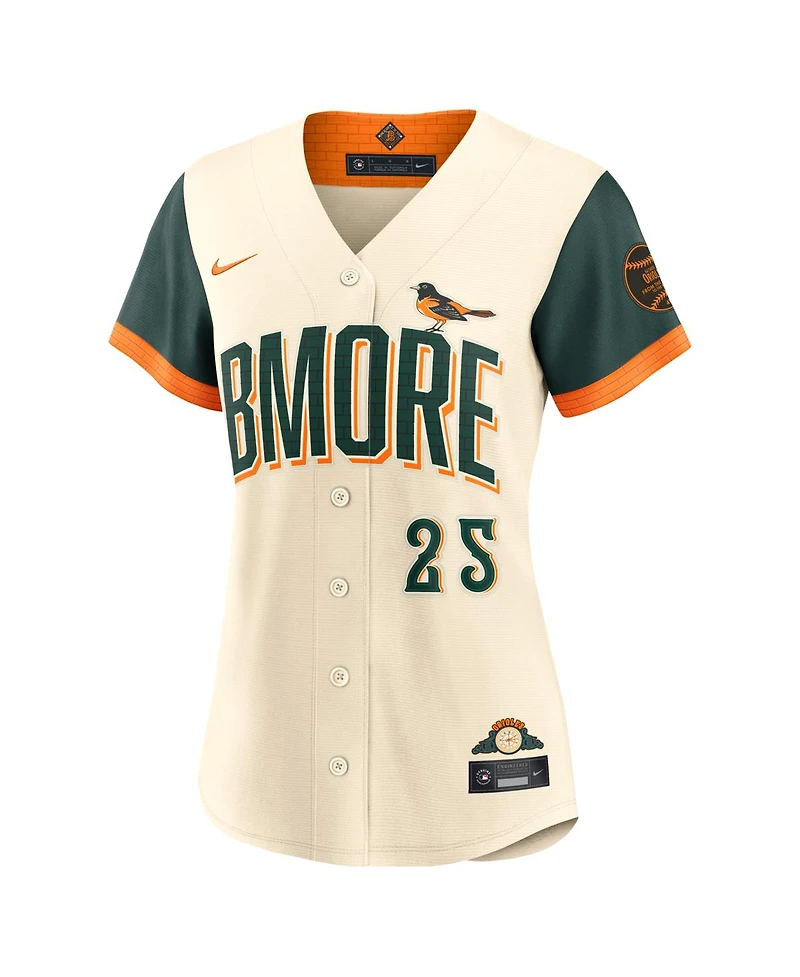 Nike Women's Pete Alonso Natural Baltimore Orioles 2026 City Connect Stadium Jersey