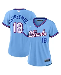 Nike Women's Mike Yastrzemski Powder Blue Atlanta Braves 2026 City Connect Stadium Jersey