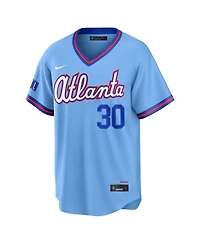 Nike Men's Drake Baldwin Powder Blue Atlanta Braves 2026 City Connect Stadium Jersey