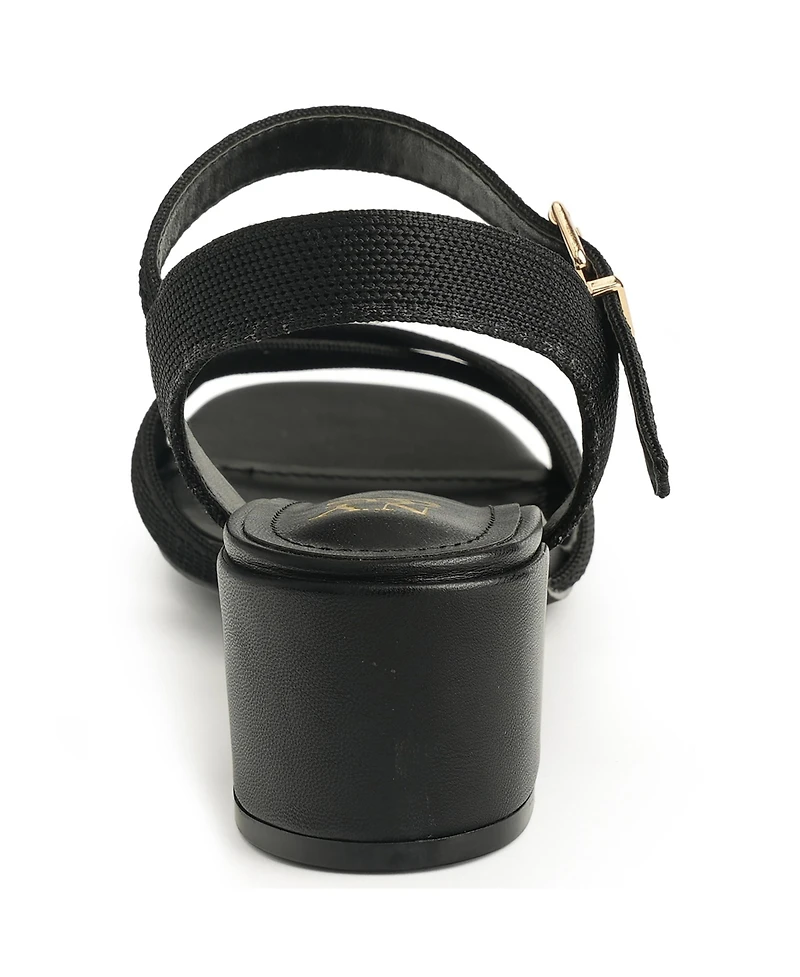 New York & Company Women's Mavis Ankle Strap Sandals