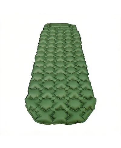 Gnuadz Camping Sleeping Pad Quick-inflate Foot Pump Ultralight Hiking Camping Outdoor Recreation Gear