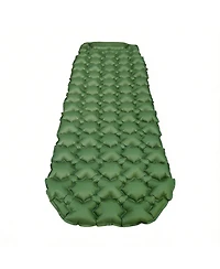 Gnuadz Camping Sleeping Pad Quick-inflate Foot Pump Ultralight Hiking Camping Outdoor Recreation Gear