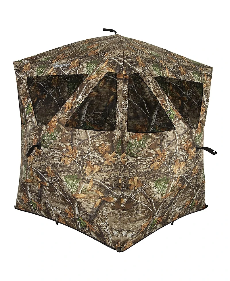Ameristep Care Taker Pop-Up 2 Person Ground Hunting Concealment Blind, RealTree