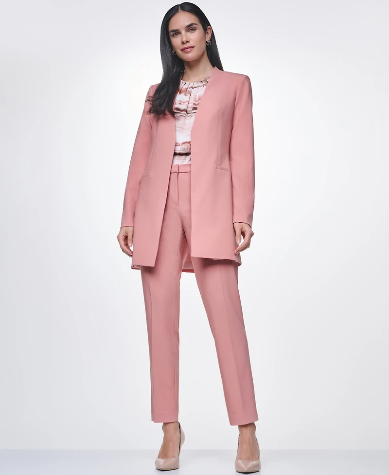 Calvin Klein Women's Long-Sleeve Open Front Blazer