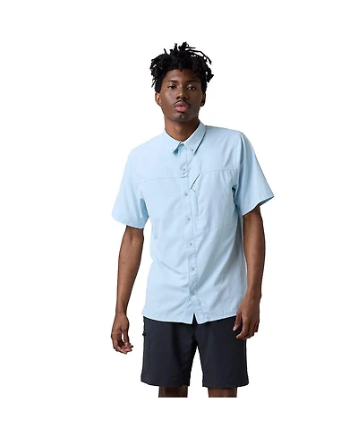 Backcountry Men's Tahoe Woven Short-Sleeve Snap-Up Shirt Performance Shirts Short Sleeve