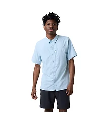 Backcountry Men's Tahoe Woven Short-Sleeve Snap-Up Shirt Performance Shirts Short Sleeve