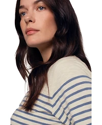 Celtic & Co. Women's Stripe Sleeve T-shirt