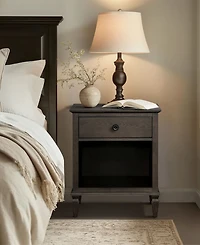 Madison Park Signature Victoria 24" One-Drawer Wood Nightstand