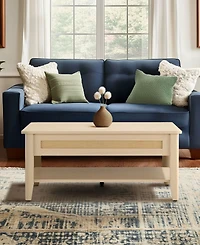 510 Design Lennox 35" Wood Lift-Top Coffee Table