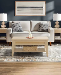 510 Design Lennox 23.75" Wood Square Accent Table