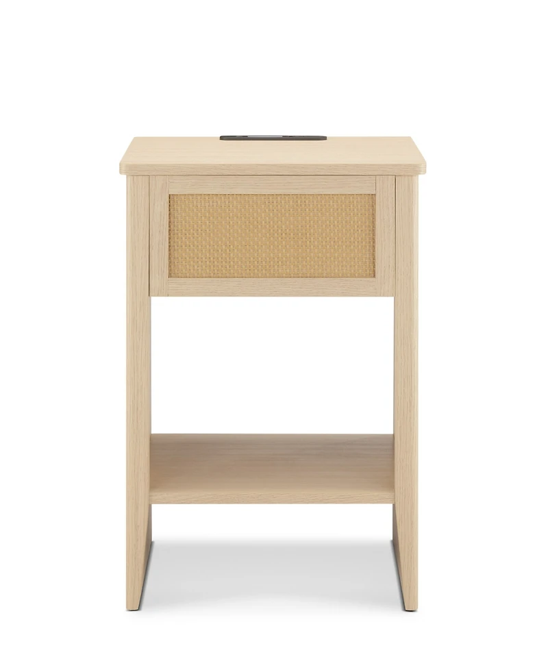 510 Design Lennox 23.75" Wood Square Accent Table