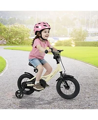 Slickblue Kids Bicycle Sport Style with Detachable Training Wheels Bike